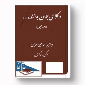 جلد کتاب وکلای جوان بدانند (جلد هشتم) امور حسبی اثر ابراهیم اسماعیلی هریسی انتشارات دادگستر